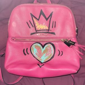 Custom painted Michael Kors Backpack